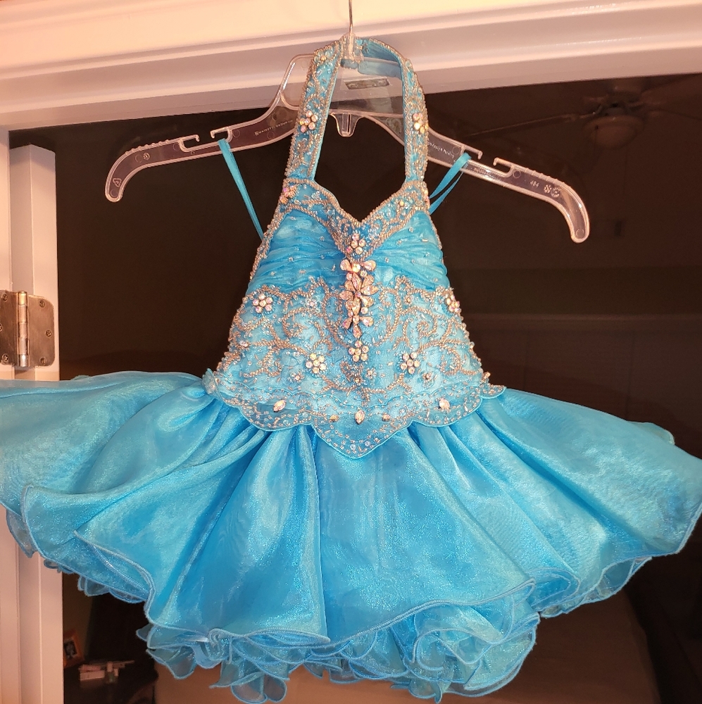DIMITRA DESIGNS ORIGINAL PAGEANT DRESS